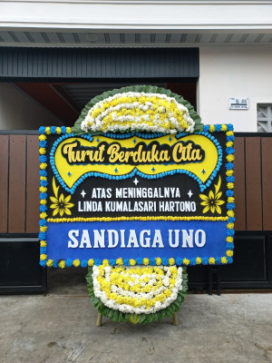 Papan Bunga Duka di Curup Tengah