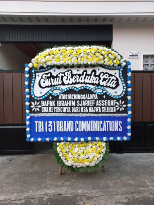 Papan Bunga Duka di Curup Tengah